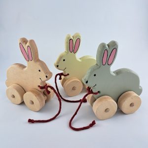 Lapin a tirer en bois d'hêtre