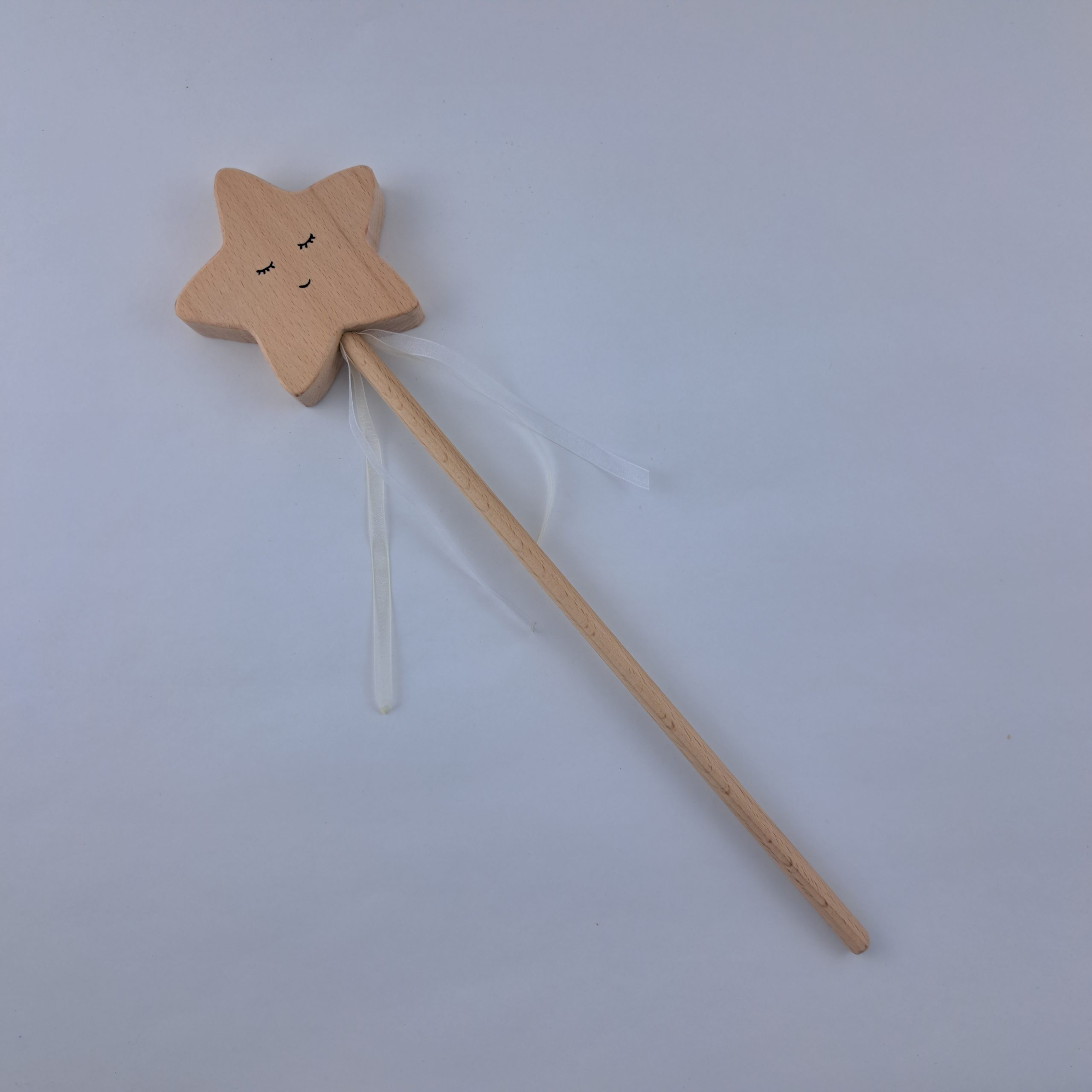 Baguette de fée en bois – Étoile – Image 2